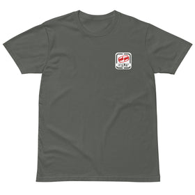 Buy charcoal SPLIT Classic Logo Graphic Tee