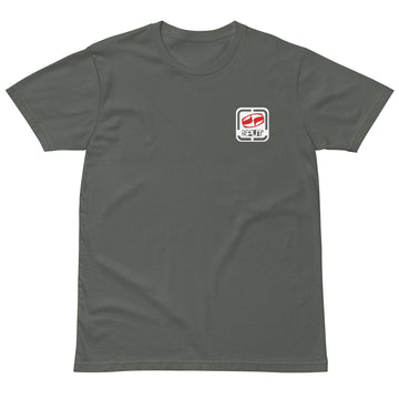 Buy charcoal SPLIT Classic Logo Graphic Tee