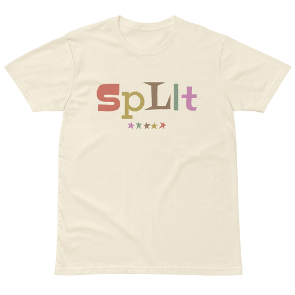 Split Cutout Graphic Tee