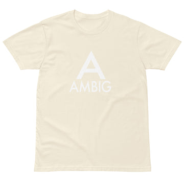 Buy natural AMBIG Big A Graphic Tee