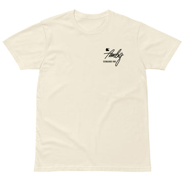 Buy natural AMBIG Pen Signature Graphic Tee