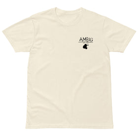 Buy natural AMBIG Scribble Graphic Tee