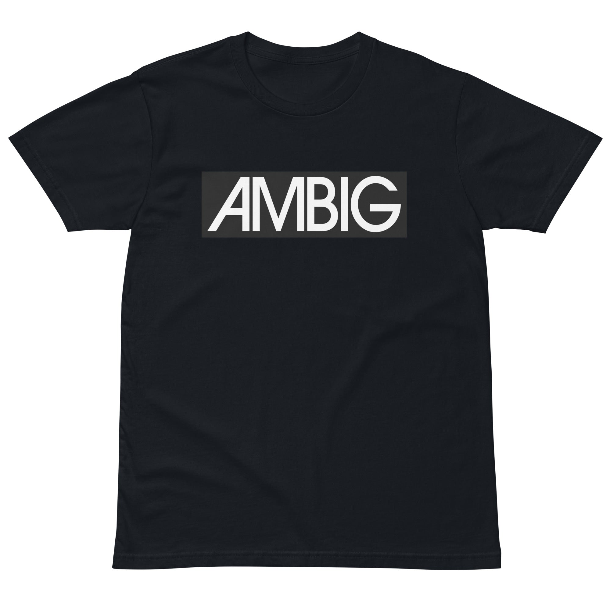 Buy navy AMBIG Block Graphic Tee
