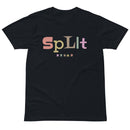 Split Cutout Graphic Tee-12
