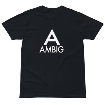 Buy navy AMBIG Big A Graphic Tee