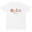 Split Cutout Graphic Tee-15