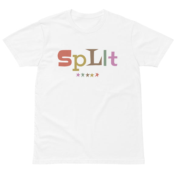 Split Cutout Graphic Tee
