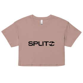 Buy hazy-pink SPLIT Ladies Crop Top