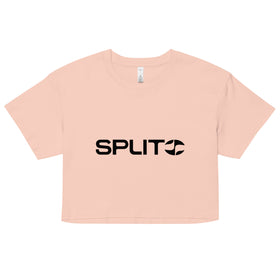 Buy pale-pink SPLIT Ladies Crop Top