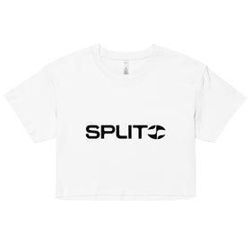 Buy white SPLIT Ladies Crop Top